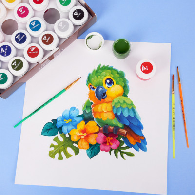 Гуашевые краски Yes Minecraft 24 кольорів по 20 мл (230409) Винница - изображение 7