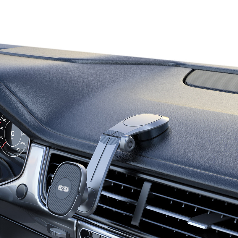 Тримач телефону автомобільний XO C101 Magnetic Car Holder чорний Львів - фото 4