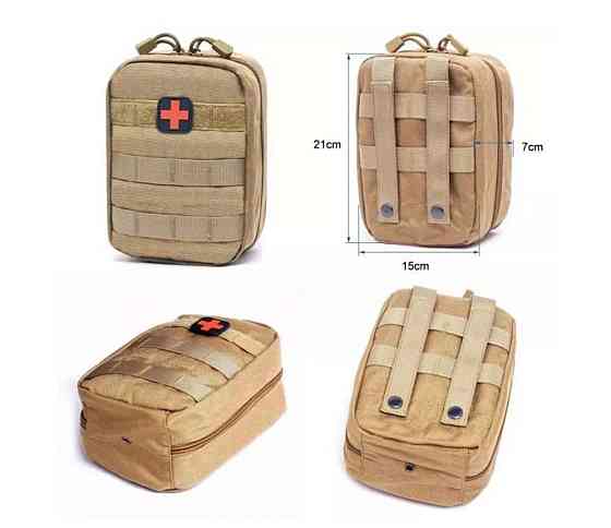 Тактический подсумок под аптечку (21х15см) Койот Киев