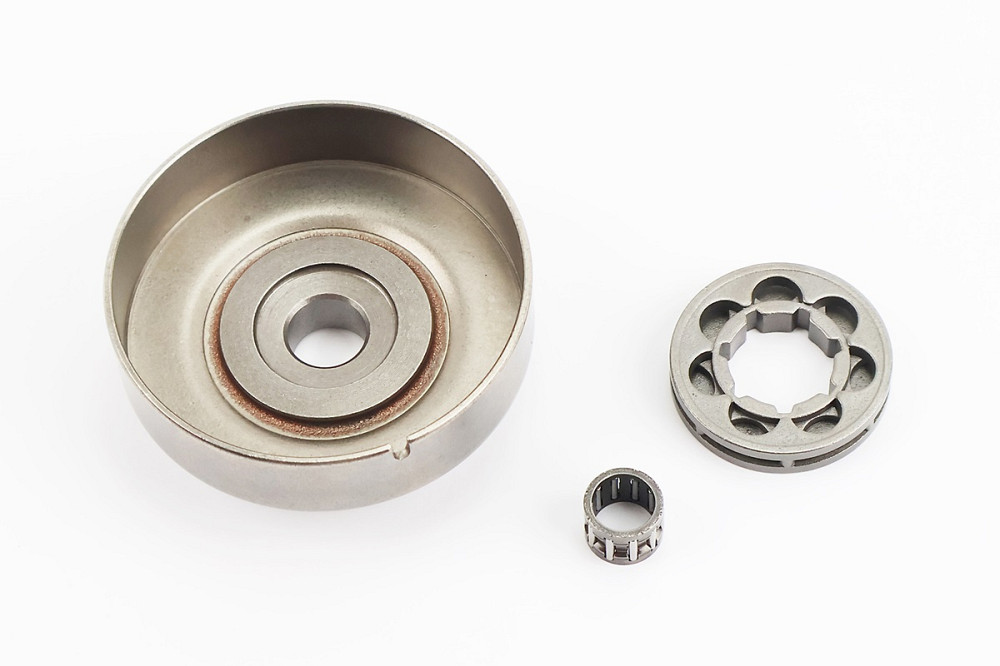 Тарілка зчеплення + зірка 3/8-7 MS-170/171/180/181/190T/191T/210/211/230/250 + підшипник Бершадь - фото 2