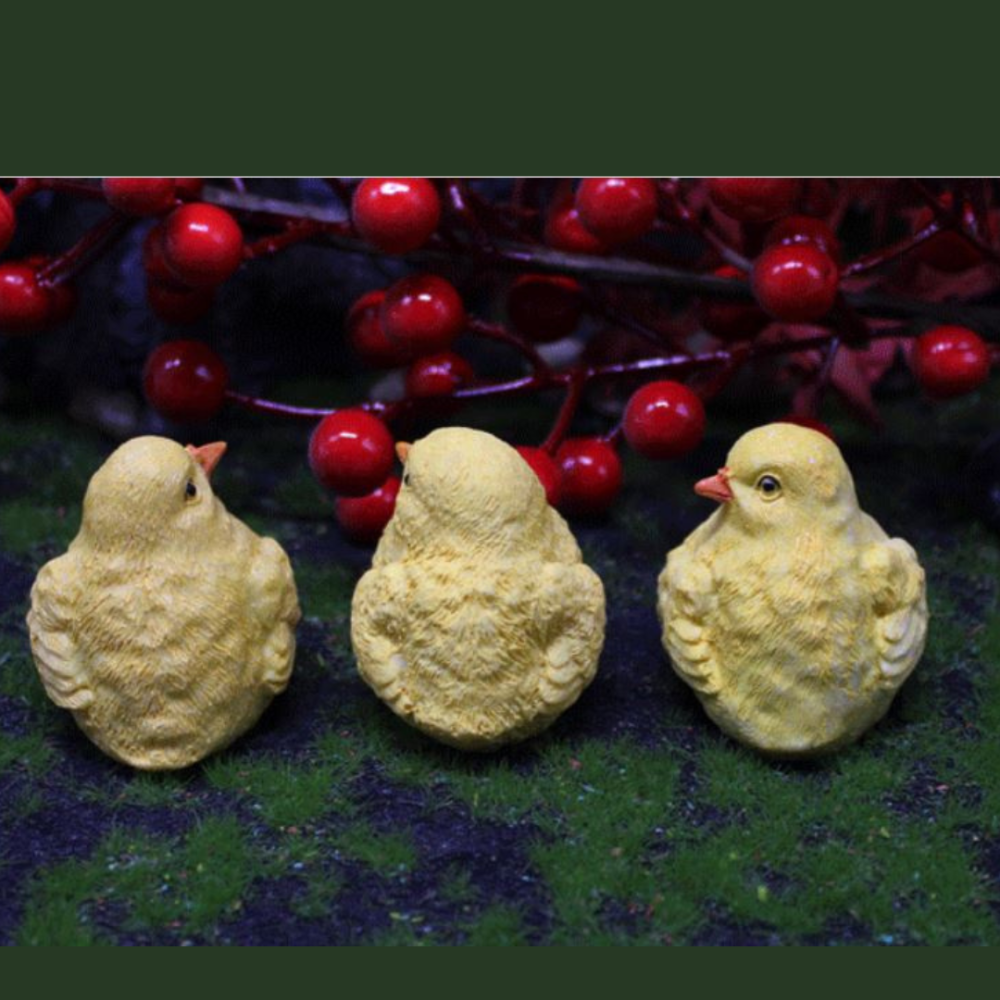 Пасхальный декор фигурка Цыпленок 4.5 х 3.8 х 2.5 см из полистоуна. Пасхальный подарок. Одесса - изображение 6