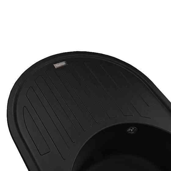 Гранітна мийка Globus Lux OHARA чорний 770х500мм-А0002 Київ