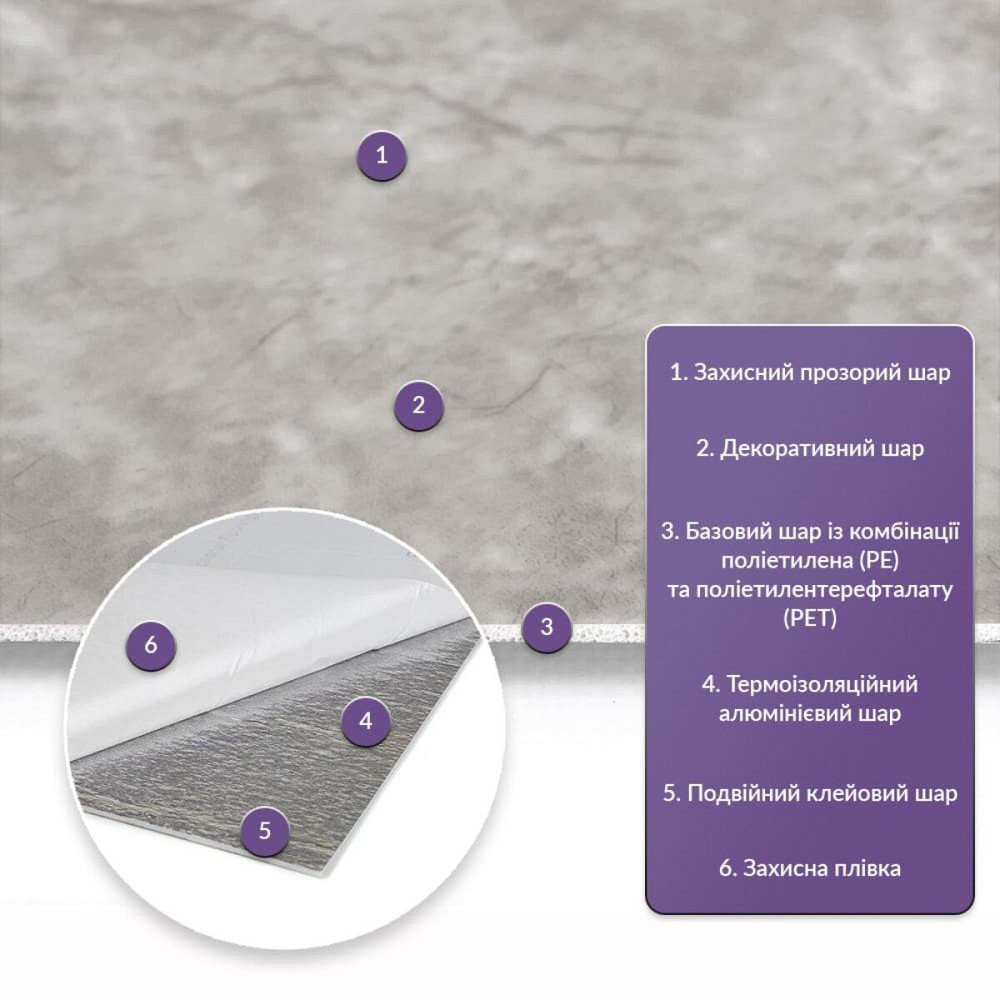 Самоклеюча стінова PET плитка 600х300х2мм SW-00002315 Київ - фото 2