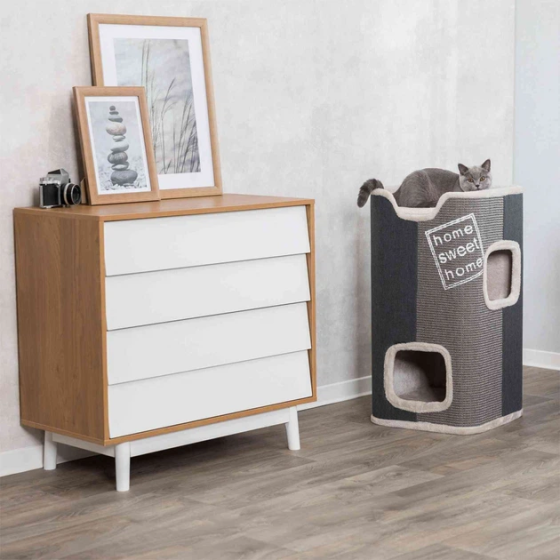 Будиночок з кігтеточкою для кішок Trixie Jorge (Триксі) 40х40х78 см Запоріжжя