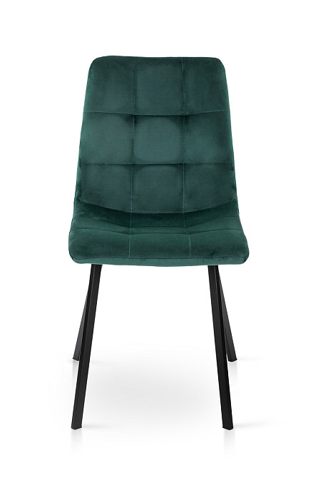 Стілець Ментос чорний/ велюр зелений Київ - фото 2
