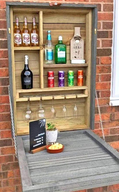 Настенный бар 