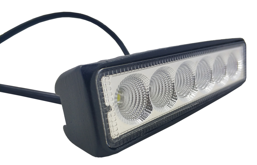 Фара LED прямокутна 18W (6 діодів) Мукачево - фото 1