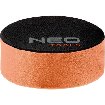 Диск полірувальний Neo Tools полірувальний, губка середня, на липучці, 80x25мм (08-975) Вінниця - фото 1