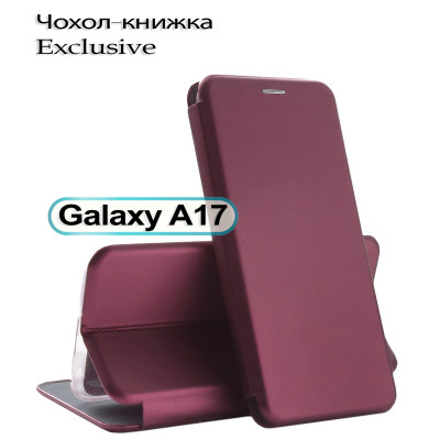 Чехол для мобильного телефона BeCover Exclusive Samsung Galaxy A17 5G SM-A17 Red Wine (713890) Винница - изображение 1