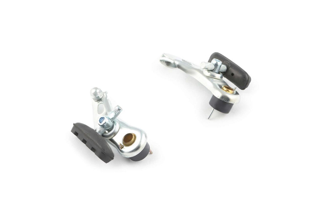 Гальмо велосипеда V-brake (хром) (комплект) Мукачево - фото 1