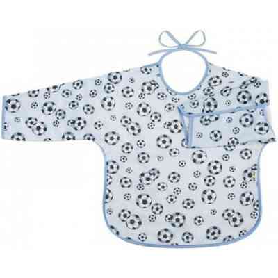 Нагрудничек Akuku Дитячий фартух з довгим рукавом Мячі (A1745) Винница
