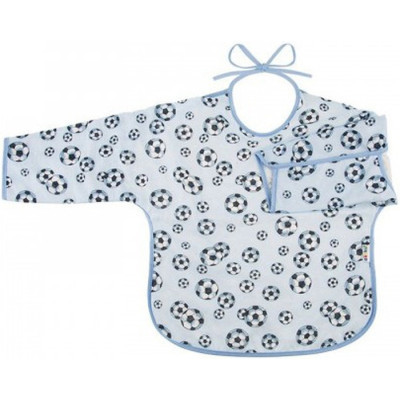 Нагрудничок Akuku Дитячий фартух з довгим рукавом Мячі (A1745) Вінниця - фото 1