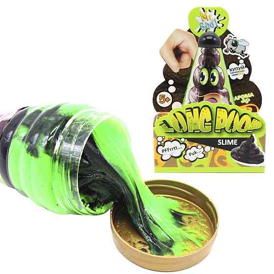 Лизун-антистрес ТМ Mr.Boo Long Poop 250г -УКР, шт Киев