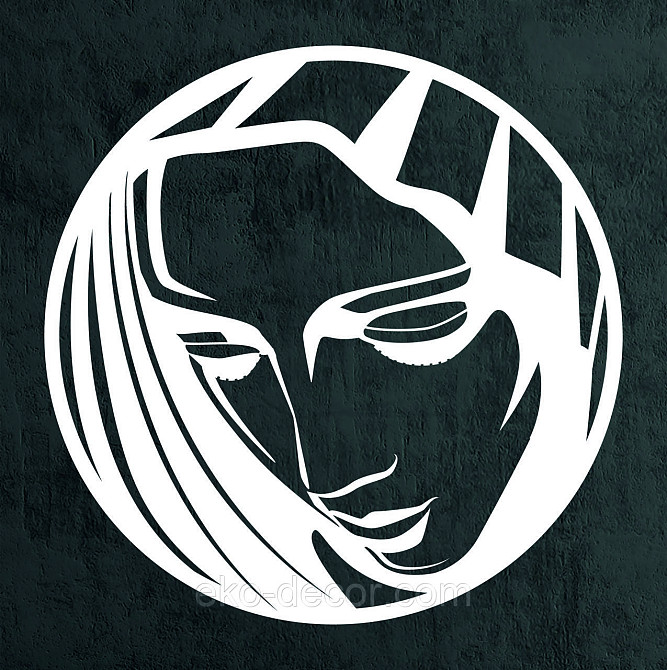 Декоративне настінне Панно «Соневидаття Матір», Декор на стіну 70*70 см, Білий Київ - фото 9