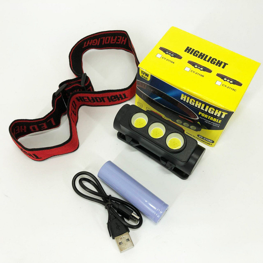 Налобний фонарь с аккумулятором PLD-2119C, Налобный аккумуляторный фонарь на голову CB-41 Львов - изображение 8