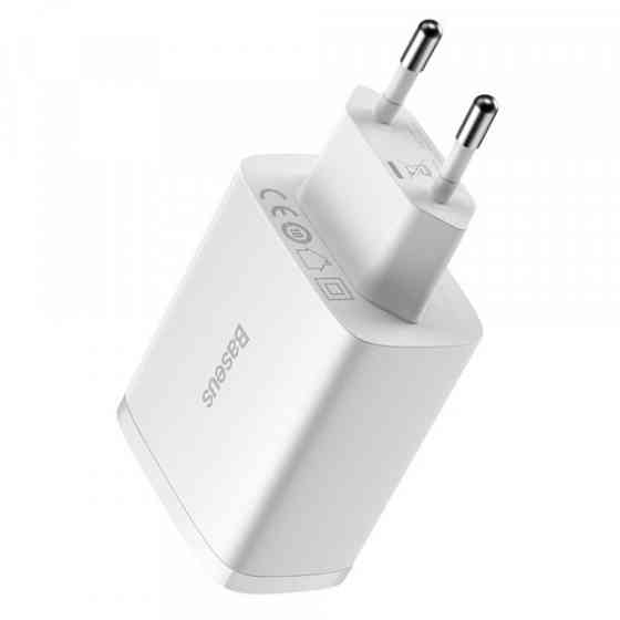 Зарядний пристрій 3xUSB 17W (USB-A) Білий Baseus (CCXJ020102) Київ