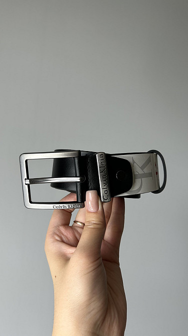 Чоловічий ремінь Tommy Hilfiger, брендовий класичний ремінь, який є добрим поясом з натуральної шкіриMasterSem Київ - фото 4