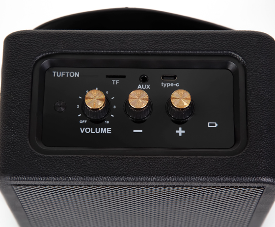 Портативна бездротова колонка музична акустика блютуз-стиль Tufton Bluetooth-колонка з ручкою ( 20727 ) Харьков