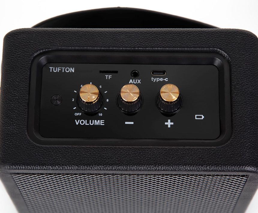 Портативна бездротова колонка музична акустика блютуз-стиль Tufton Bluetooth-колонка з ручкою ( 20727 ) Харків - фото 6