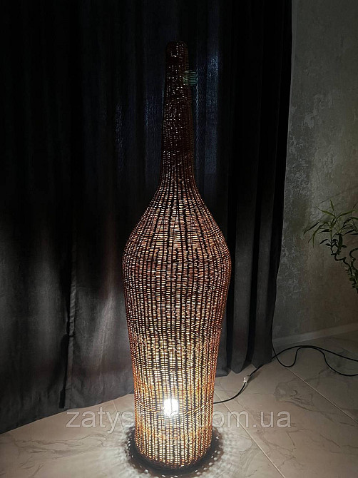 Торшер плетений из лозы Киев - изображение 3