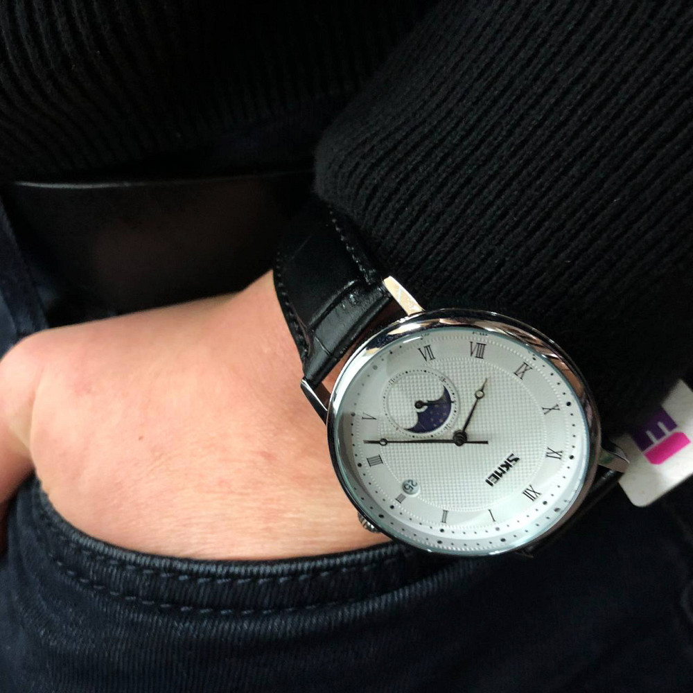 Красивые мужские часы наручные кварцевые, Часы для мужчины Брендовые мужские DF-83 Львов - изображение 9