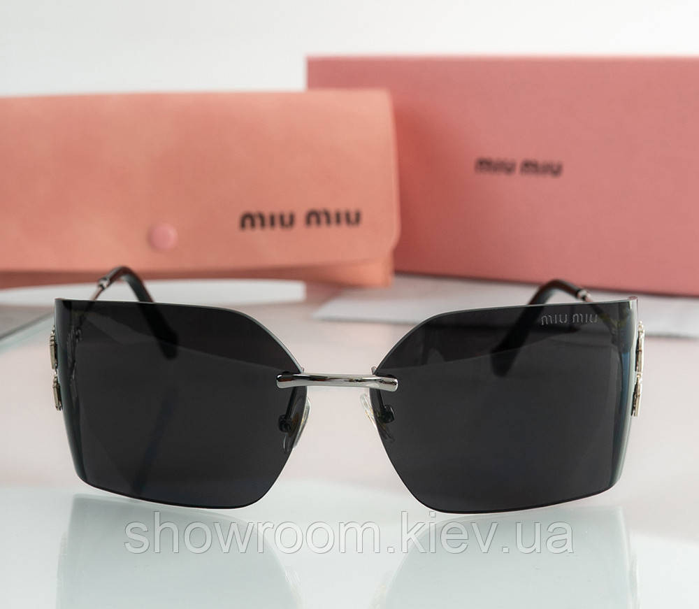 Женские брендовые безоправные очки Miu (16872) Киев - изображение 2