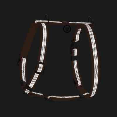 Шлей для собак WAUDOG Waterproof анатомическая Н-образная с QR-паспортом М оранжевая (32824) Винница