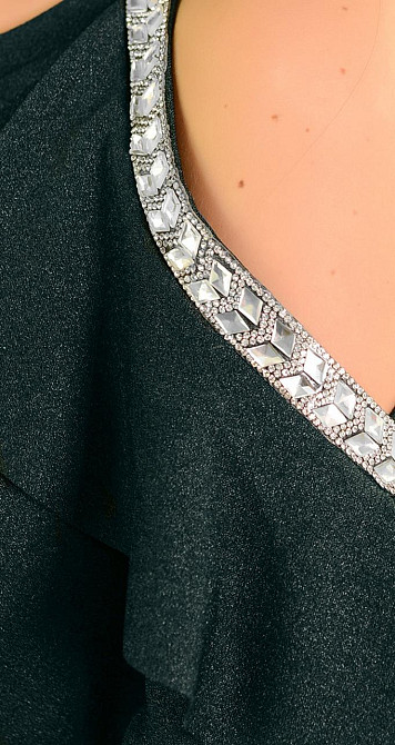 Стильный комфортный костюм с кристаллами (42) Киев - изображение 4