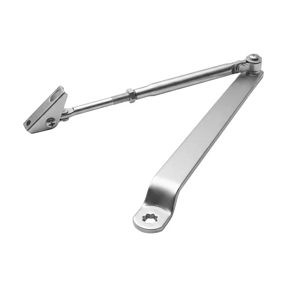 Коліно для доводчиків Dortec DT65ARM Silver з фіксацією дверей у відчиненому положенні (63-00049) Київ - фото 5
