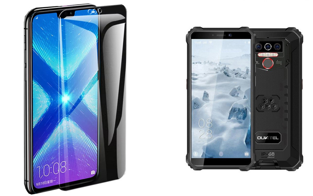 Захисне скло NeoGlass для Oukitel WP5, WP5 Pro – надпрозоре та стійке Київ - фото 2
