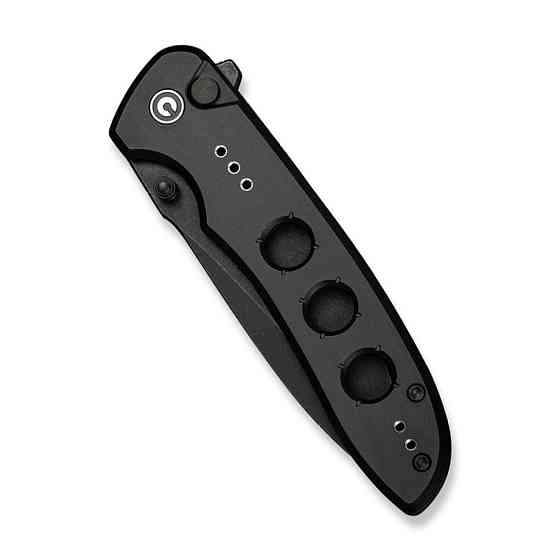 Ніж складаний туристичний Civivi Hyperpulse, (8.9 см) 14C28N / Aluminum чорний Київ