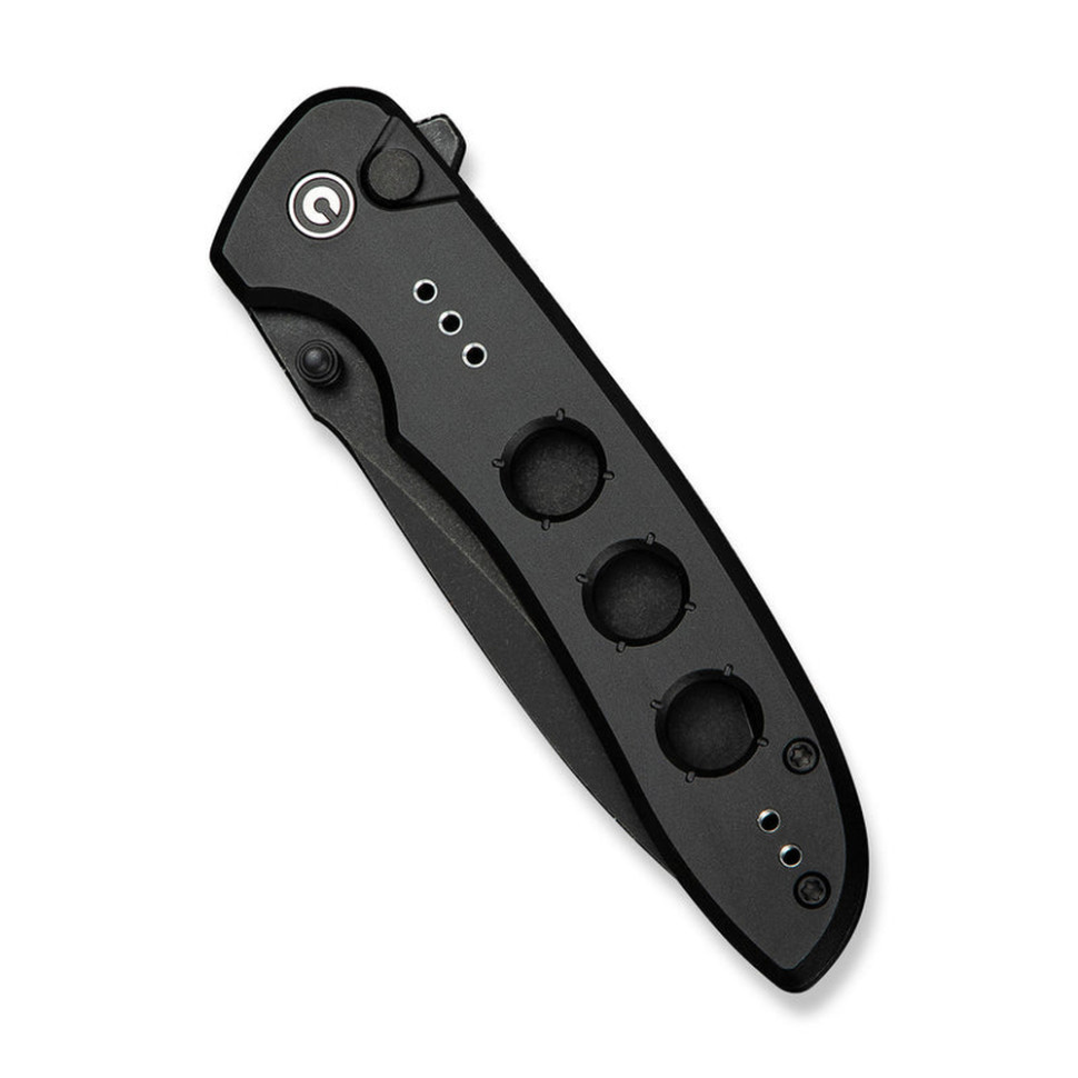 Ніж складаний туристичний Civivi Hyperpulse, (8.9 см) 14C28N / Aluminum чорний Київ - фото 4