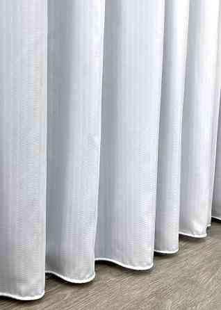 Тюль фактурний щільний жакард “Softline” колір білий 1967т Київ