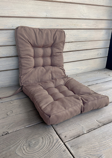 Подушка для стільців (50x120х8 см) подвійна Decorator Sawana колір пудровий 84-138 Київ - фото 2