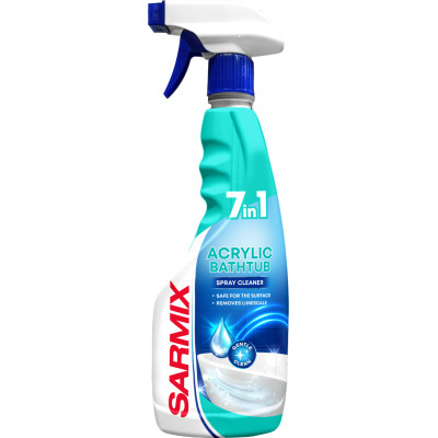 Спрей для чищення ванн Sarmix З тригером 500 мл (4820268103772) Вінниця - фото 1