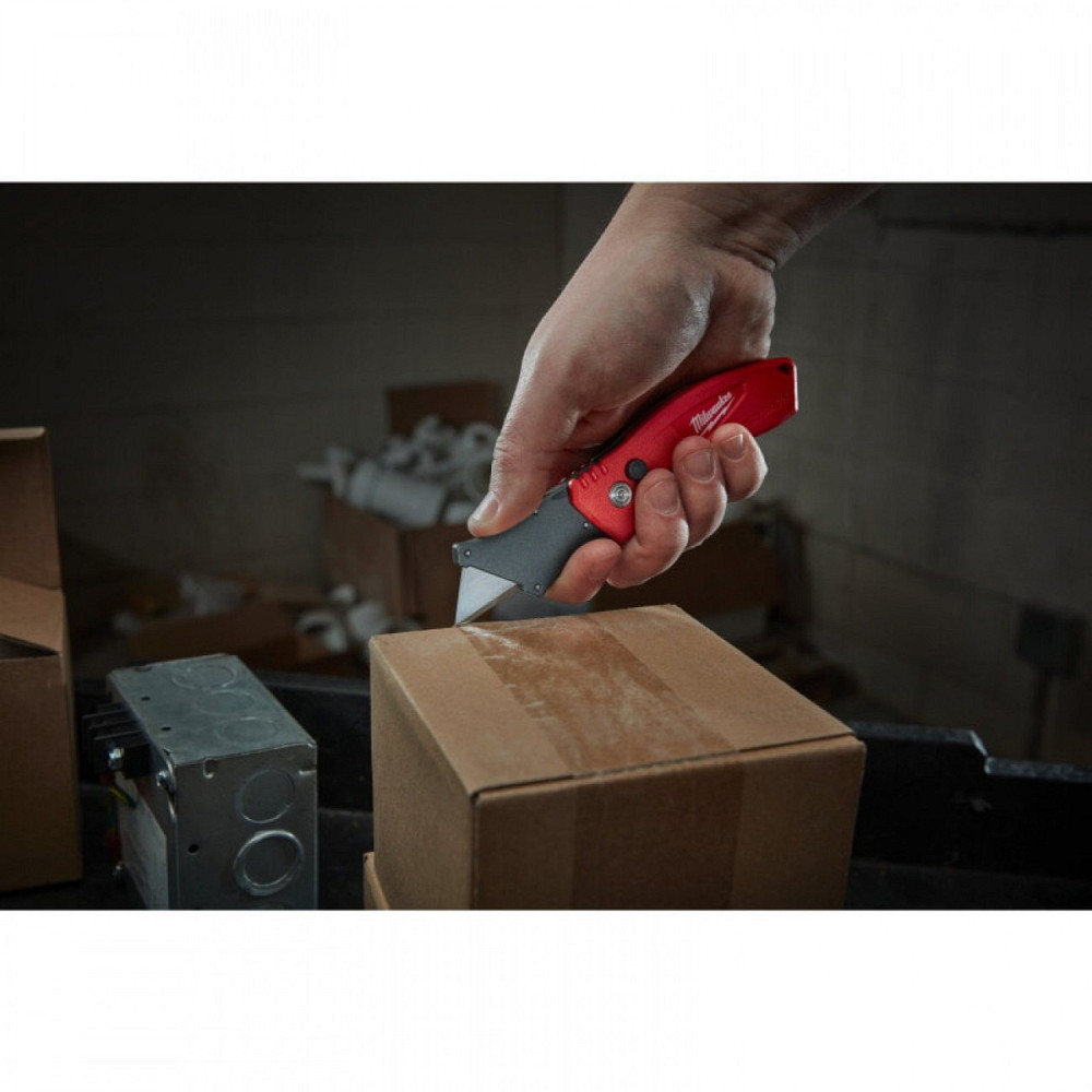 Нож складной с трапецевидным лезвием FASTBACK MILWAUKEE компактный Коломыя - изображение 5