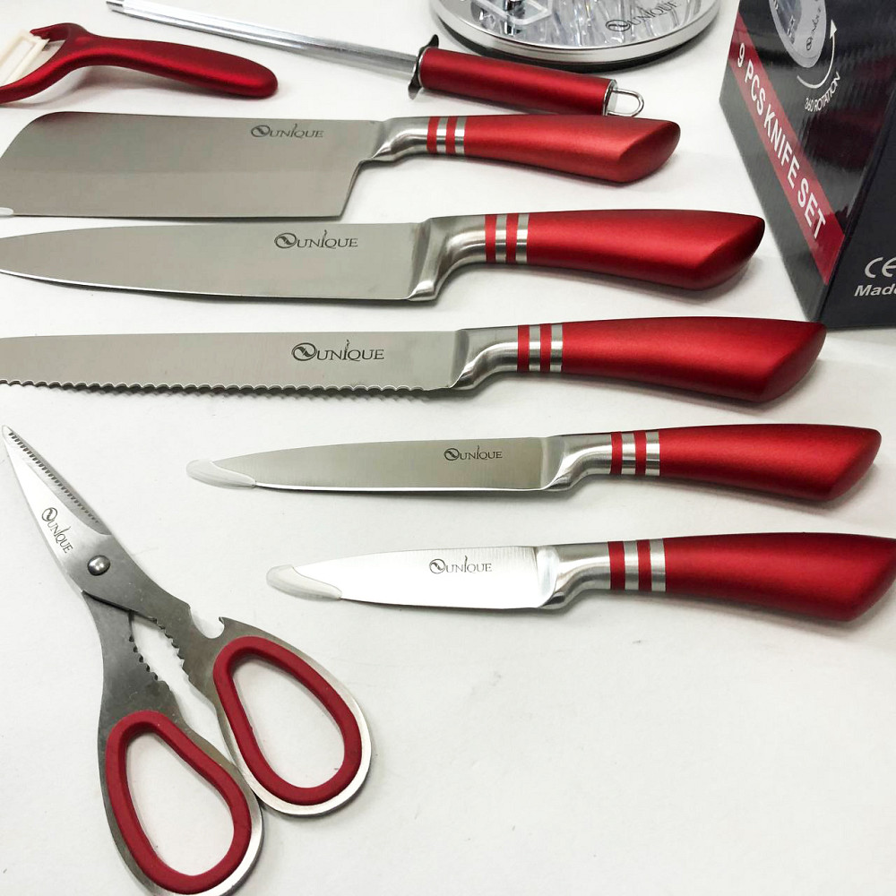 Кухонні ножі для готування, Кухонні ножі для нарізання Кухонний набір ножів нарізання WD-48 Львів - фото 8