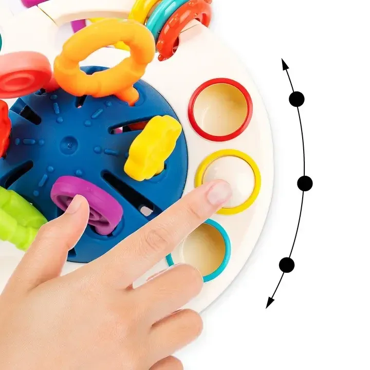 Погремушка-прорезыватель Монтессори 