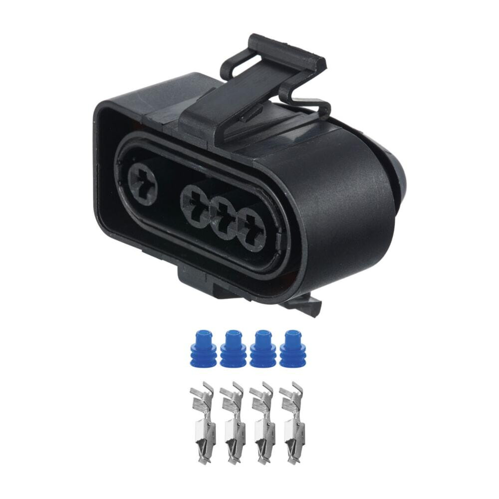 Роз'єм конектор 4-кон., 3A0973304, VAG Германия, Франция, Германия універс., Моторний Audi, Bugatti, Porsche, Seat, Skoda, VW Київ - фото 1