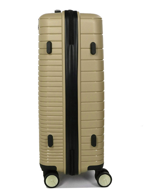 Валіза поліпропіленова MADISSON 33703 середня 66 см шампань Київ - фото 5