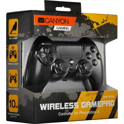 Геймпад Canyon CND-GPW5 Wireless PS4/PC Black (CND-GPW5) Винница - изображение 4