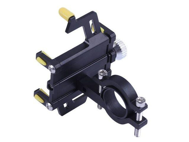 Тримач телефона HFCM-24 (кріплення на кермо), алюміній, жовтий Мукачево - фото 3