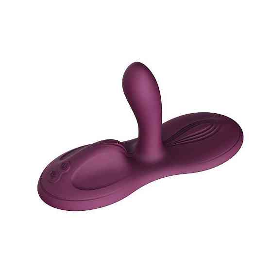 Sit-on-top смарт-вібратор Zalo – Flora Smart Vibrating Pad Velvet Purple, 9 моторів Sex Aura Київ