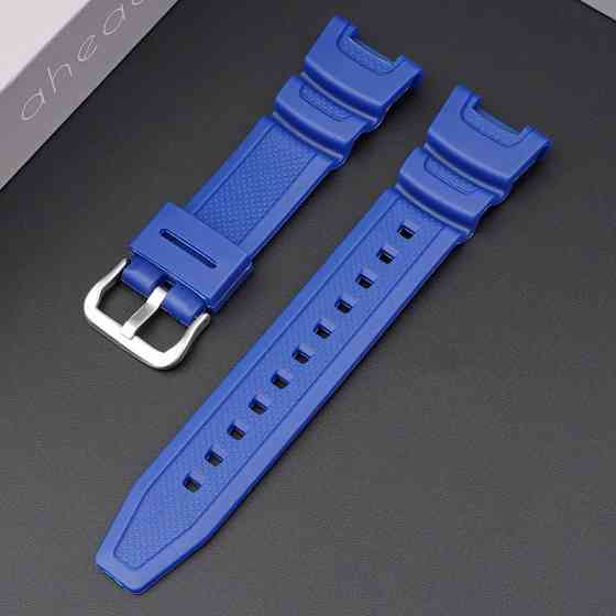 Ремешок для Casio SGW-100 Blue SI SBR Киев