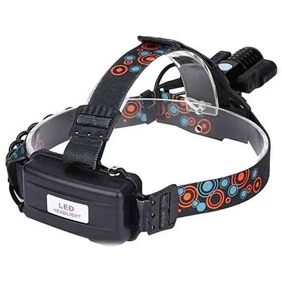 Ліхтар налобний акумуляторний W602-T6 SBR Київ