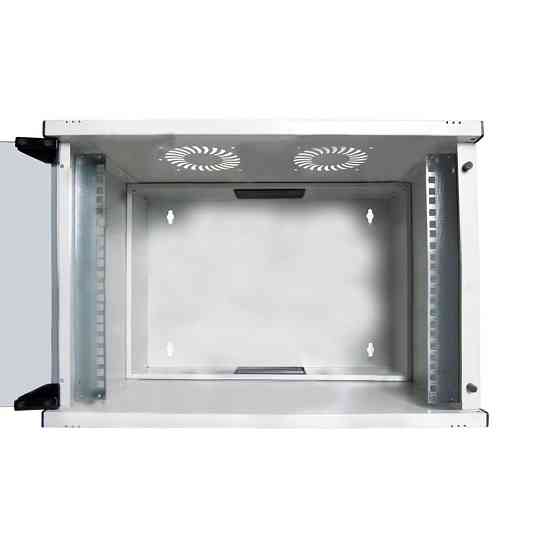 Шафа серверна Hypernet 9U 540 x 400 WMNC-40-9U-SOHO-FLAT для мережевого обладнання Київ