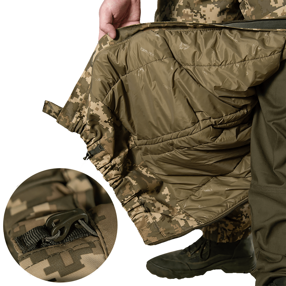 Зимние военные мембранные штаны Defender 7 level (Пиксель) S Винница - изображение 5