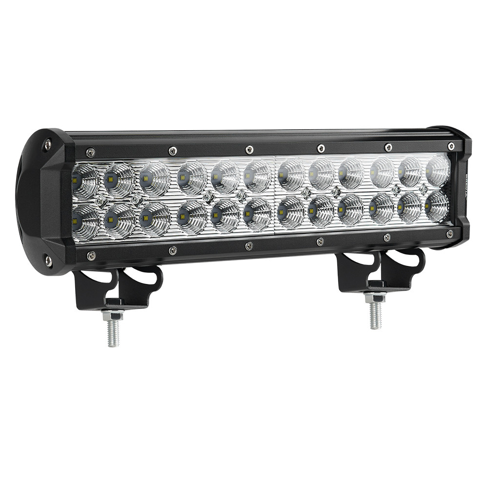 Фара светодиодная Brevia Cree Flood 10-30V, 72W (24x3W), 6000Lm, 1шт Львов - изображение 1