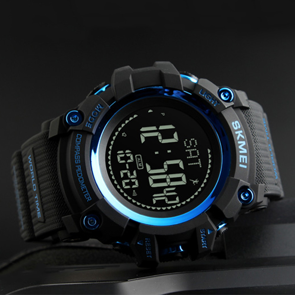 Skmei 1356BU Black-Blue Co,ass SBR Киев - изображение 4