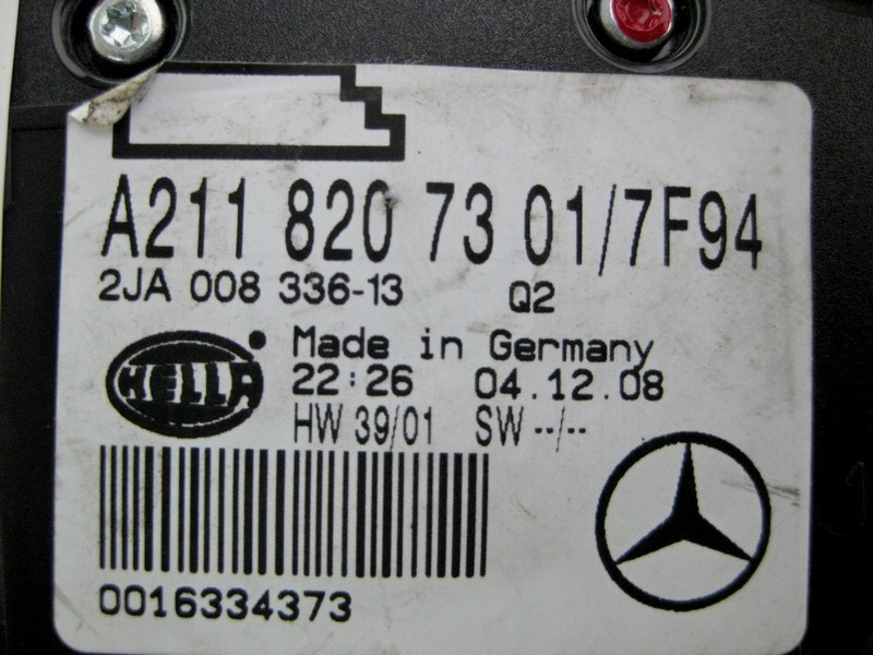 Mercedes-Benz  A2118207301 7F94 Плафон стельовий задній сірий E-Class W211 CLS C219 Одесса - изображение 3